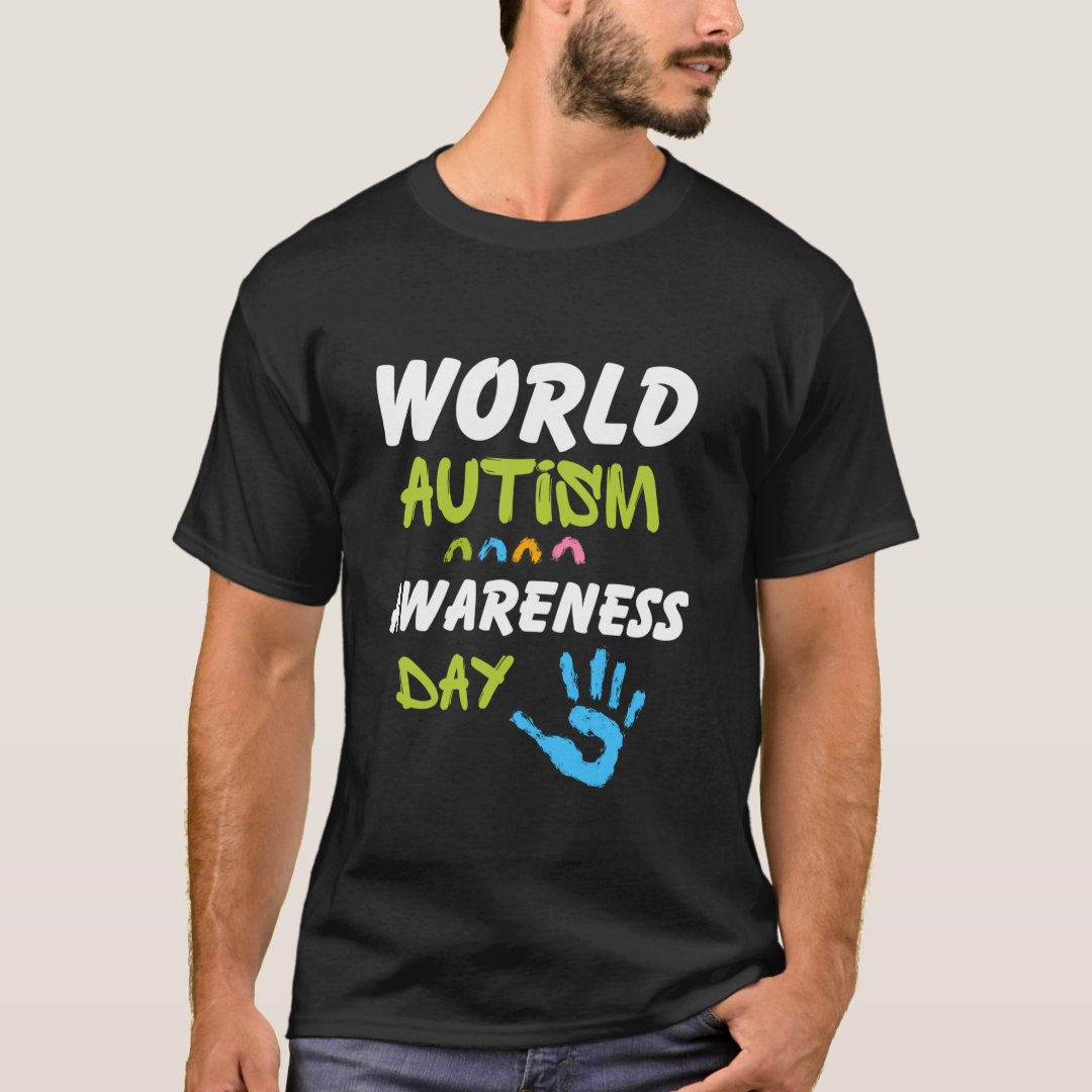 World Autism Awareness Day Printed T-shirt